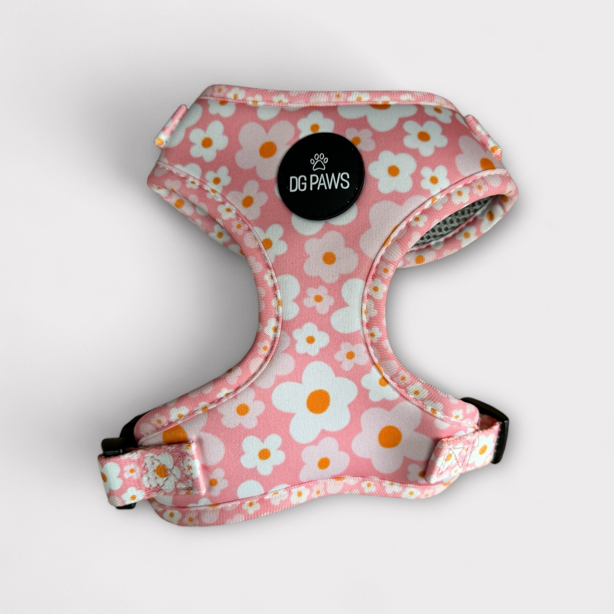 Pink Spring Floral Adjustable Harness