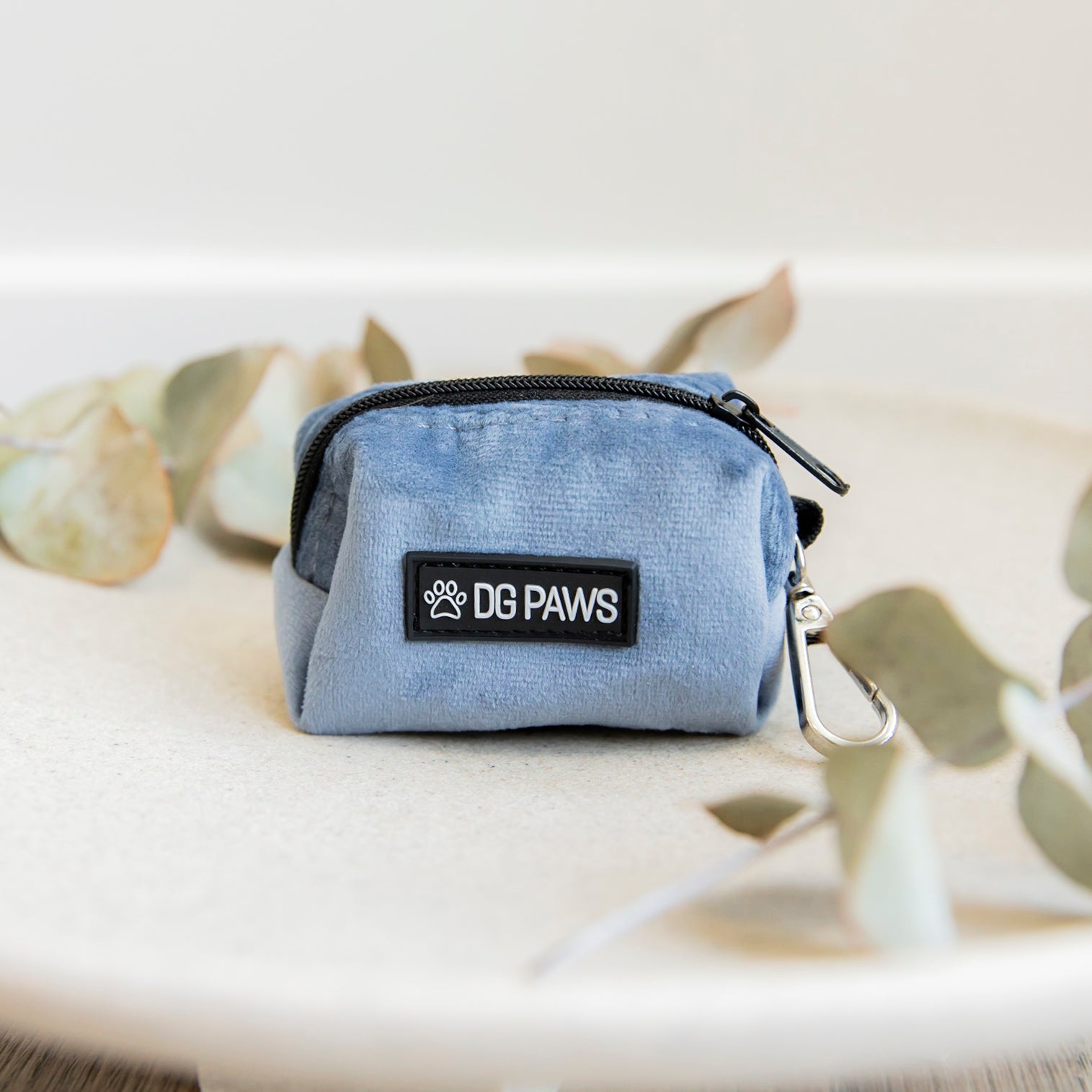 Blue Velvet Poop Bag