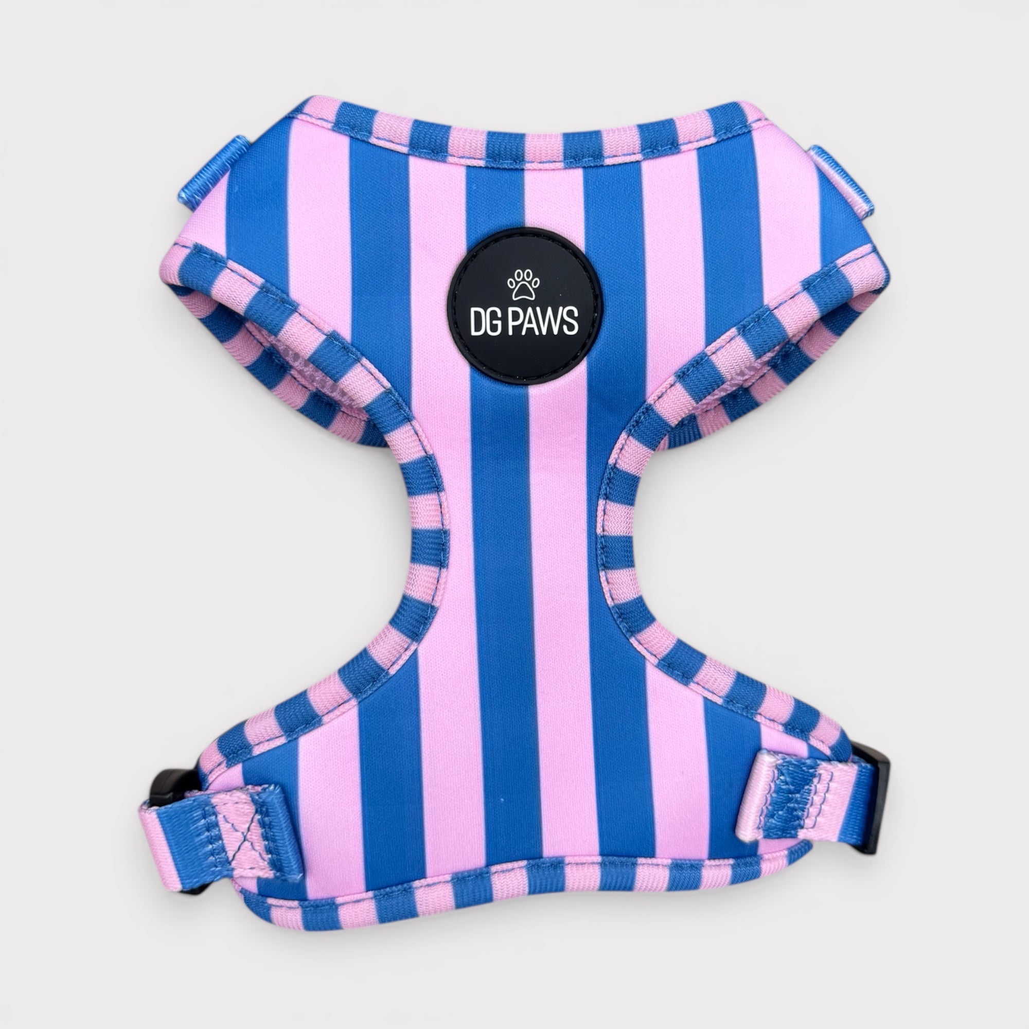 Candy Stripe Adjustable Dog Harness