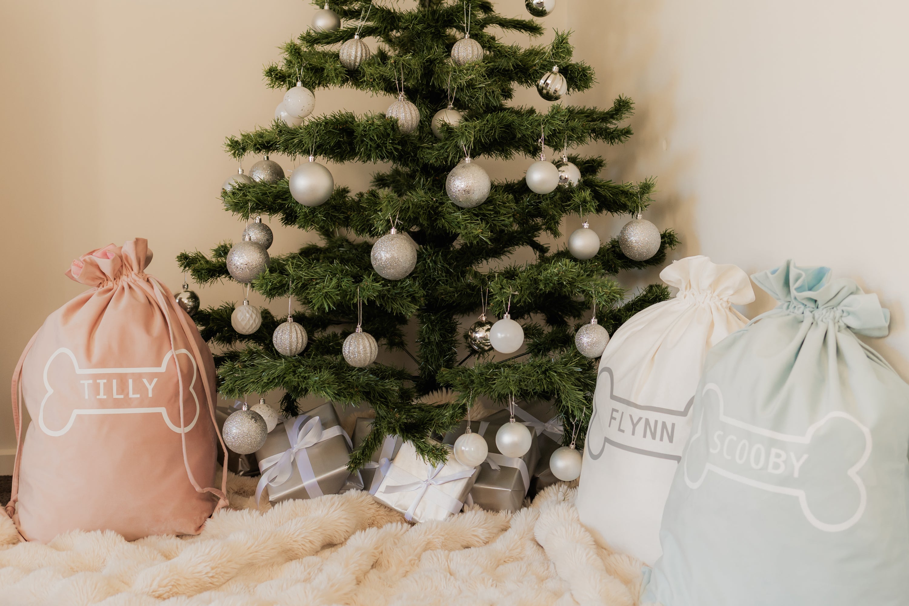 Personalized Velvet Santa Sack
