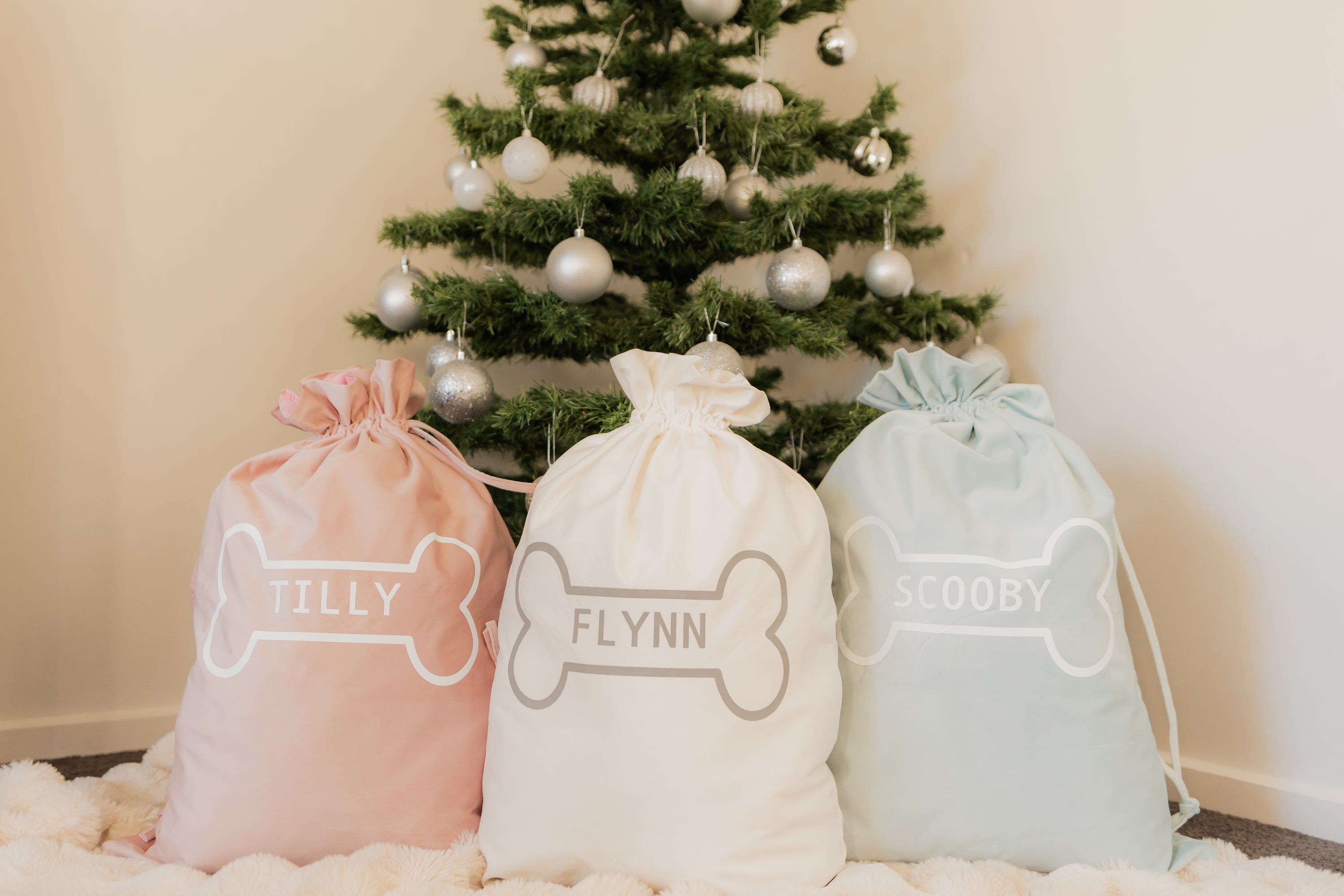 Personalized Velvet Santa Sack