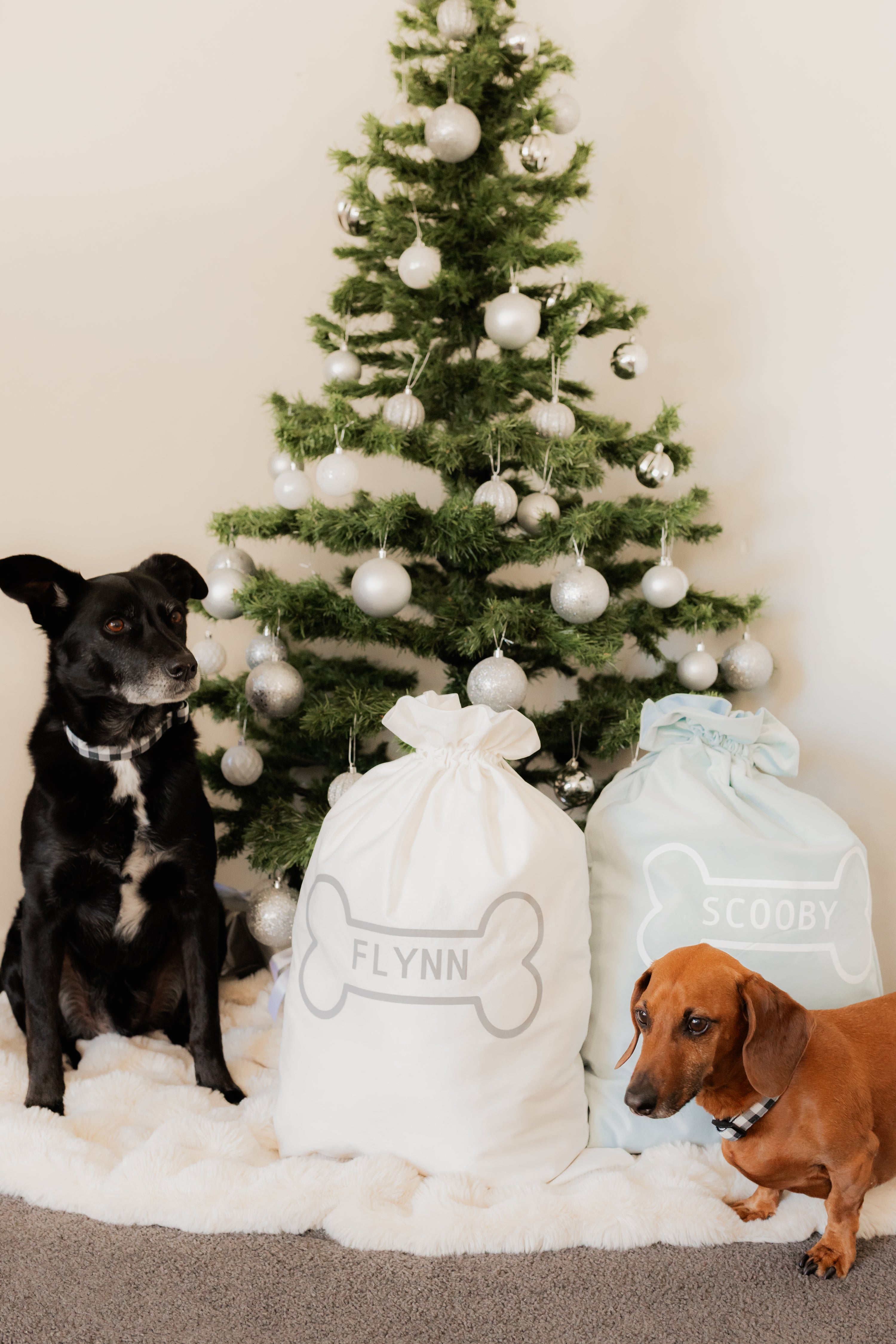 Personalized Velvet Santa Sack