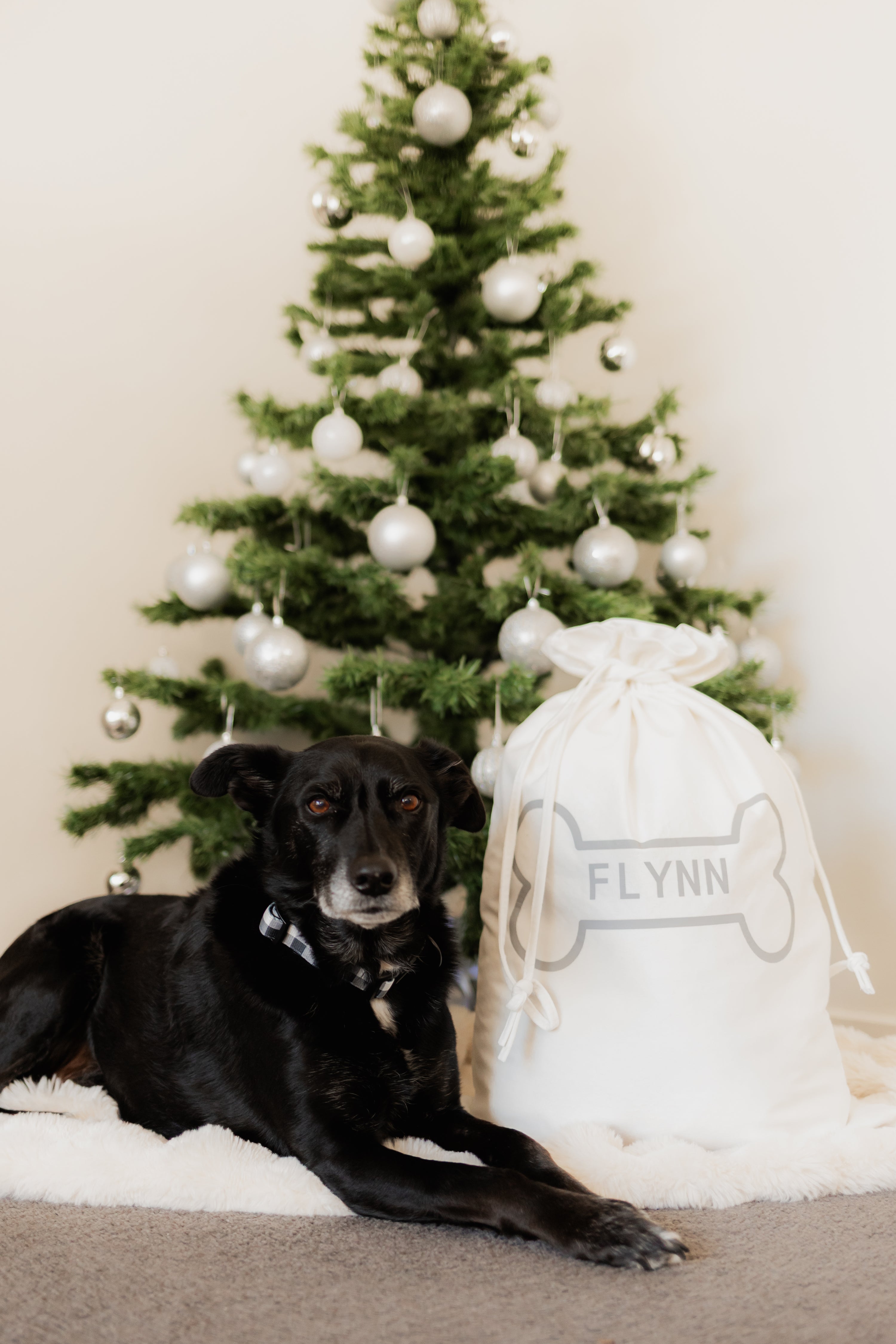 Personalized Velvet Santa Sack