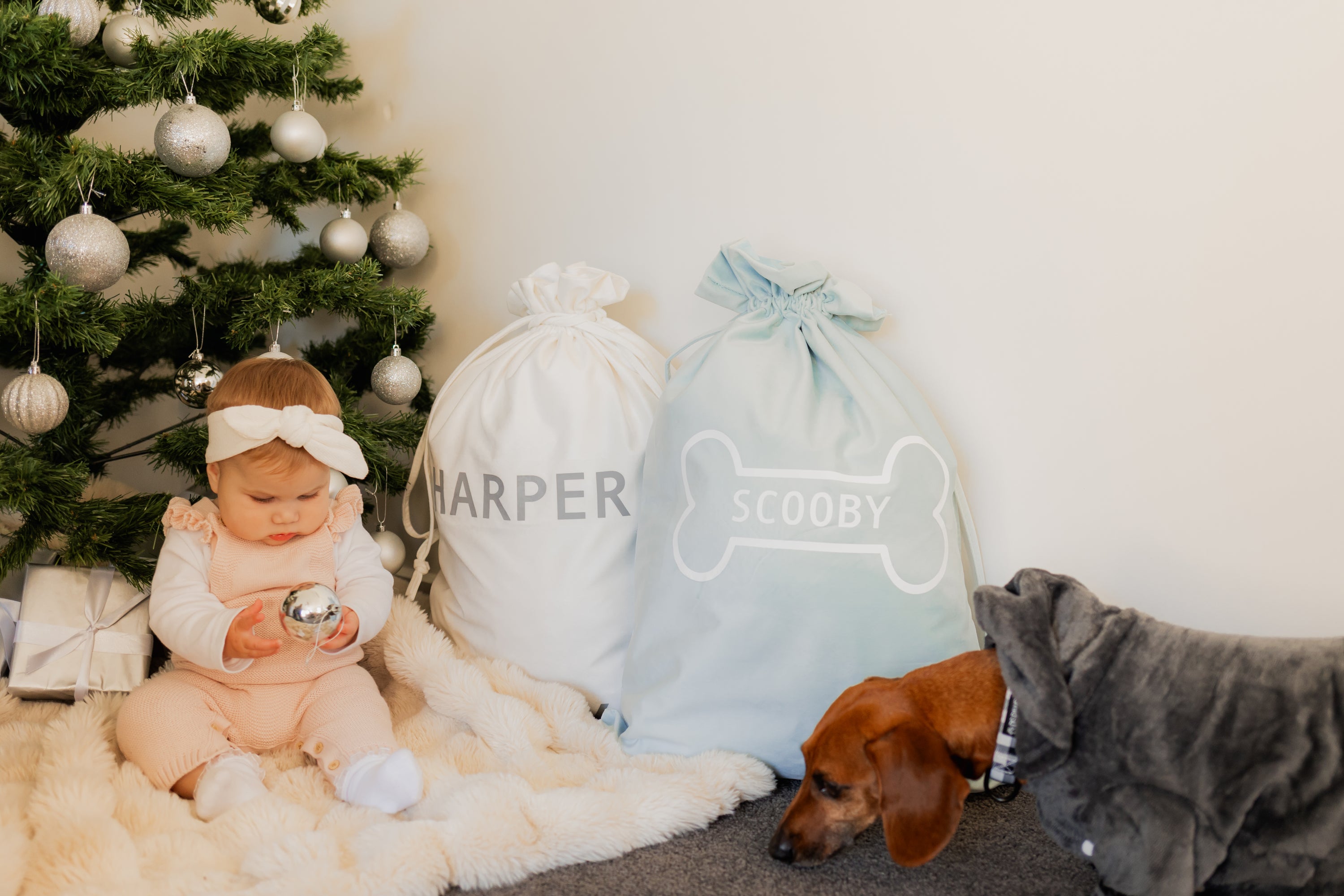 Personalized Velvet Santa Sack