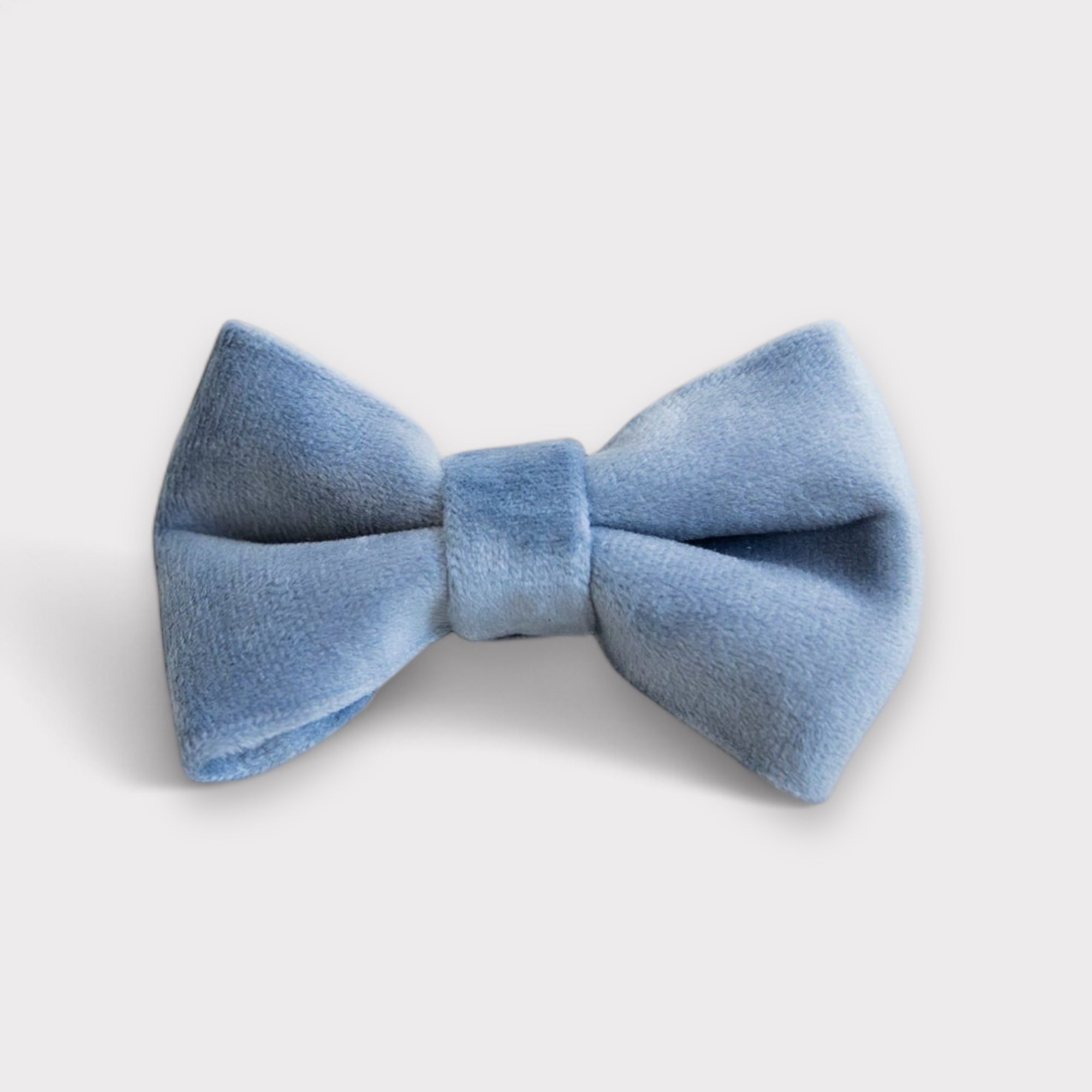 Blue Velvet Bow Tie