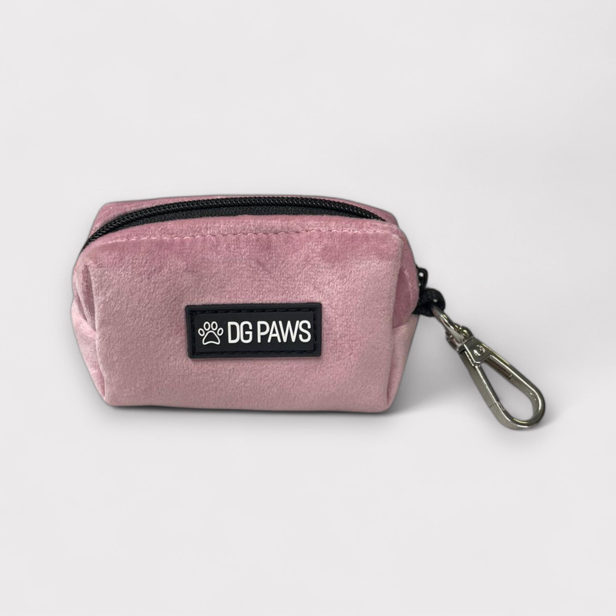 Pink Velvet Poop Bag